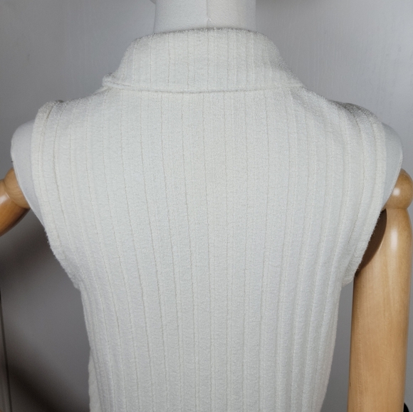 Madewell Mixed Button Ribbed Polo Perfect Summer Tank Size Small - Picture 11 of 12